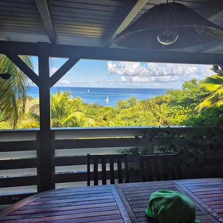 Villa Cannelle, Piscine, Vue Mer Deshaies Bagian luar foto