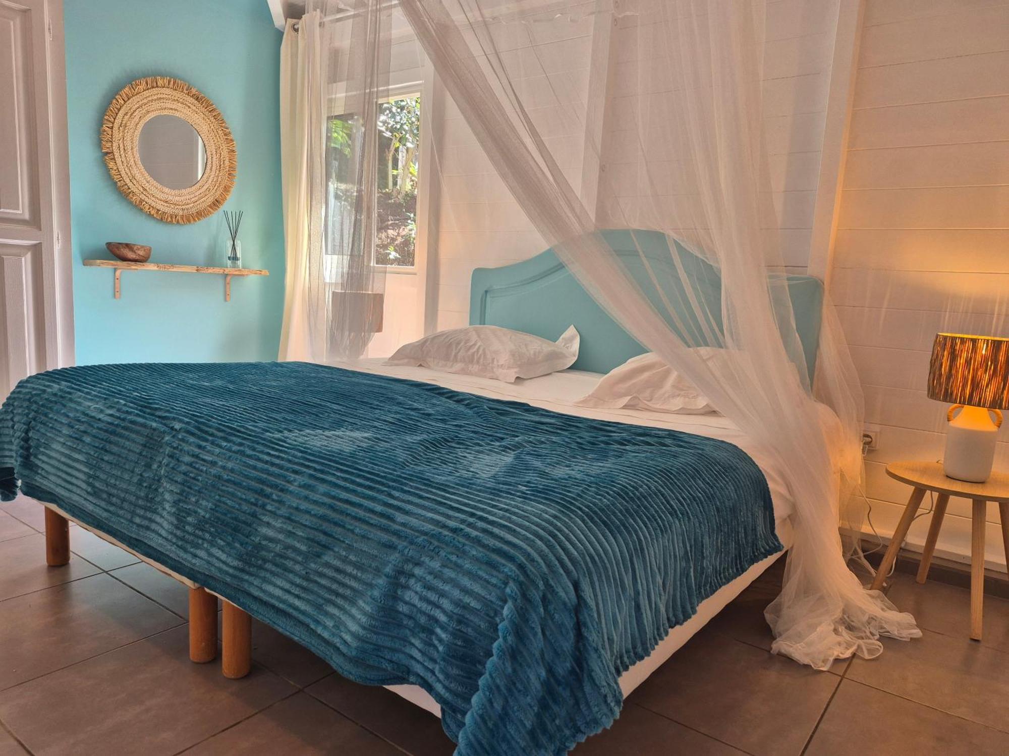 Villa Cannelle, Piscine, Vue Mer Deshaies Bagian luar foto