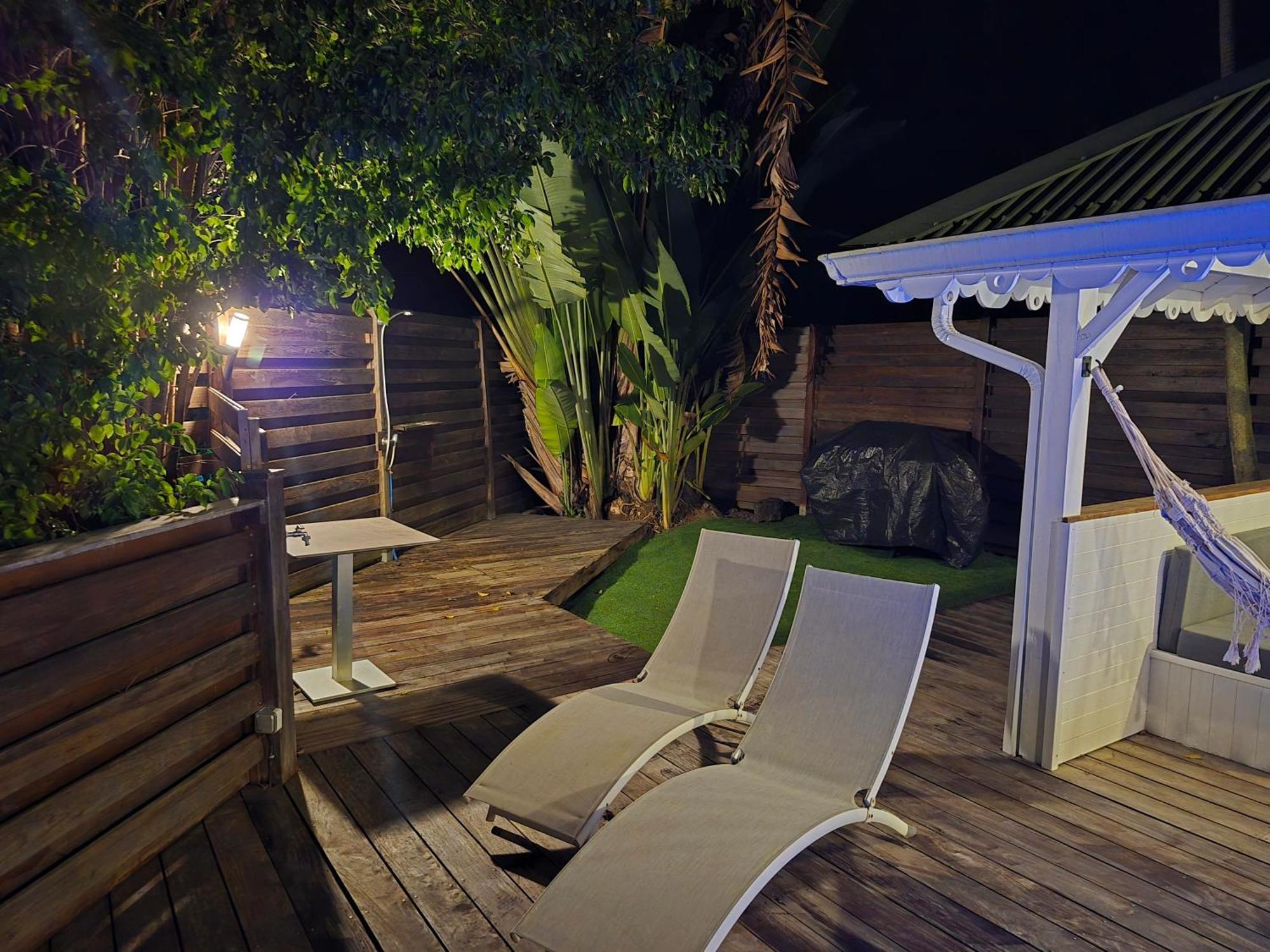 Villa Cannelle, Piscine, Vue Mer Deshaies Bagian luar foto